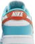 Sizing Nike Dunk Low ''Miami Dolphins'' - Édition spéciale Aqua et Orange DV0833-102