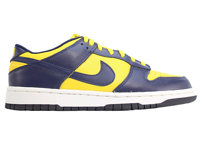 Buy Nike Dunk Low 'Michigan' 2002 - Zapatillas Clásicas Icono Retro 630358-471