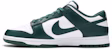 Nike Dunk Low 'Michigan State' - Kasut Hijau Putih Michigan State. DD1391-101