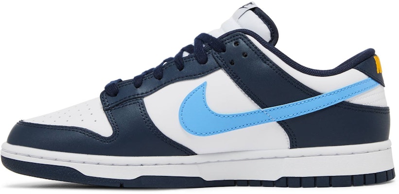 Nike Dunk Low 'Midnight Navy University Blue' Lelaki Wanita FN7800-400 Lookbook Nike Dunk Low 'Midnight Navy University Blue' Lelaki Wanita FN7800-400