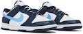 Nike Dunk Low 'Midnight Navy University Blue' Lelaki Wanita FN7800-400
