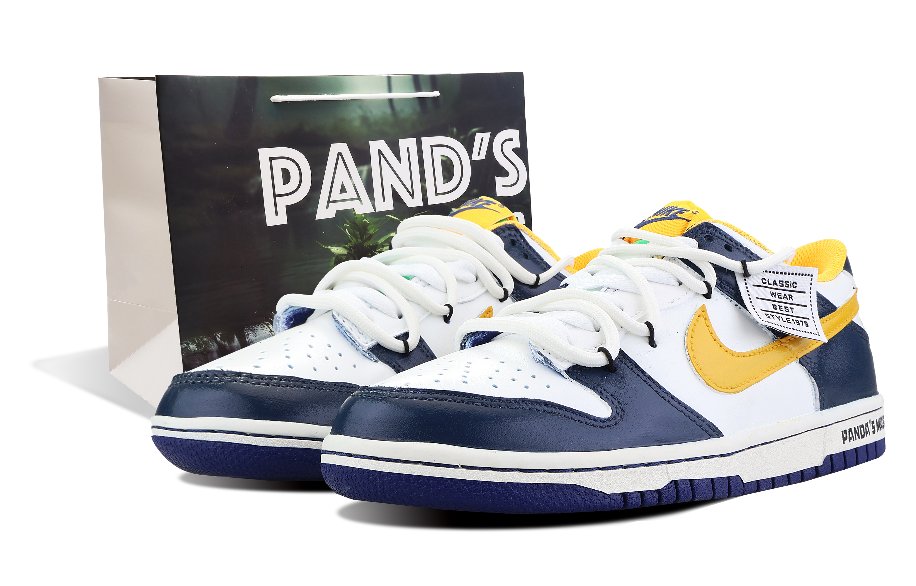 Buy Nike Dunk Low 'Selva Niebla Blanco Azul Preppy' DV1693-401-450862