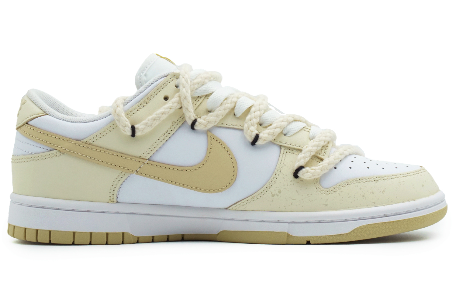 Order 【定製球鞋】 Nike Dunk Low 年輪 高街 黑豹 小眾高級 穿搭戶外 摩卡 復古做舊 防滑耐磨 低幫 板鞋 男款 黃白