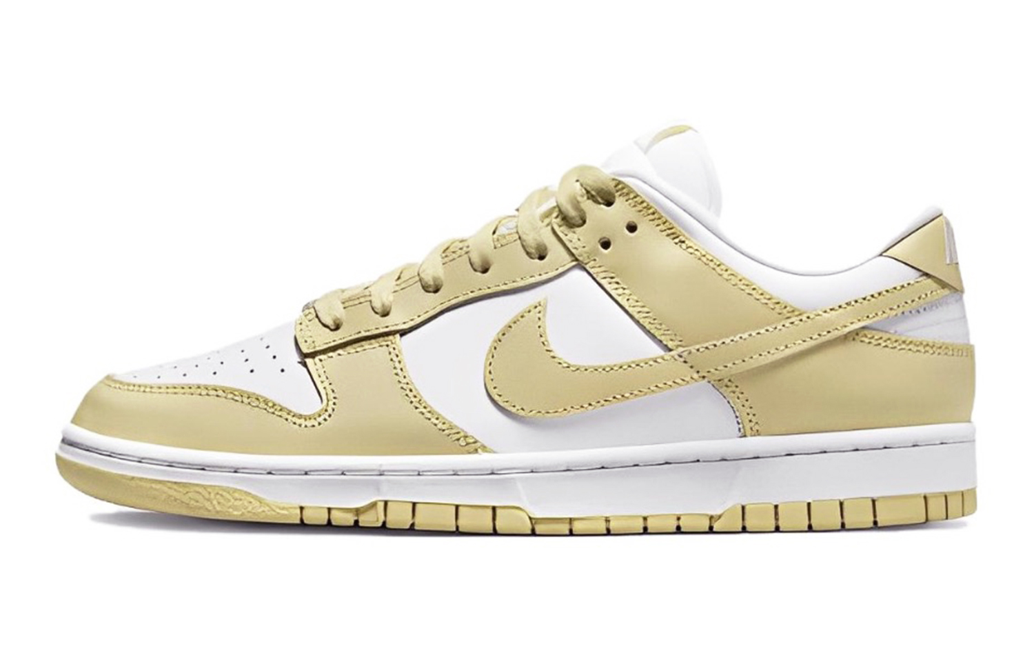 Details for 【定製球鞋】 Nike Dunk Low 年輪 高街 黑豹 小眾高級 穿搭戶外 摩卡 復古做舊 防滑耐磨 低幫 板鞋 男款 黃白