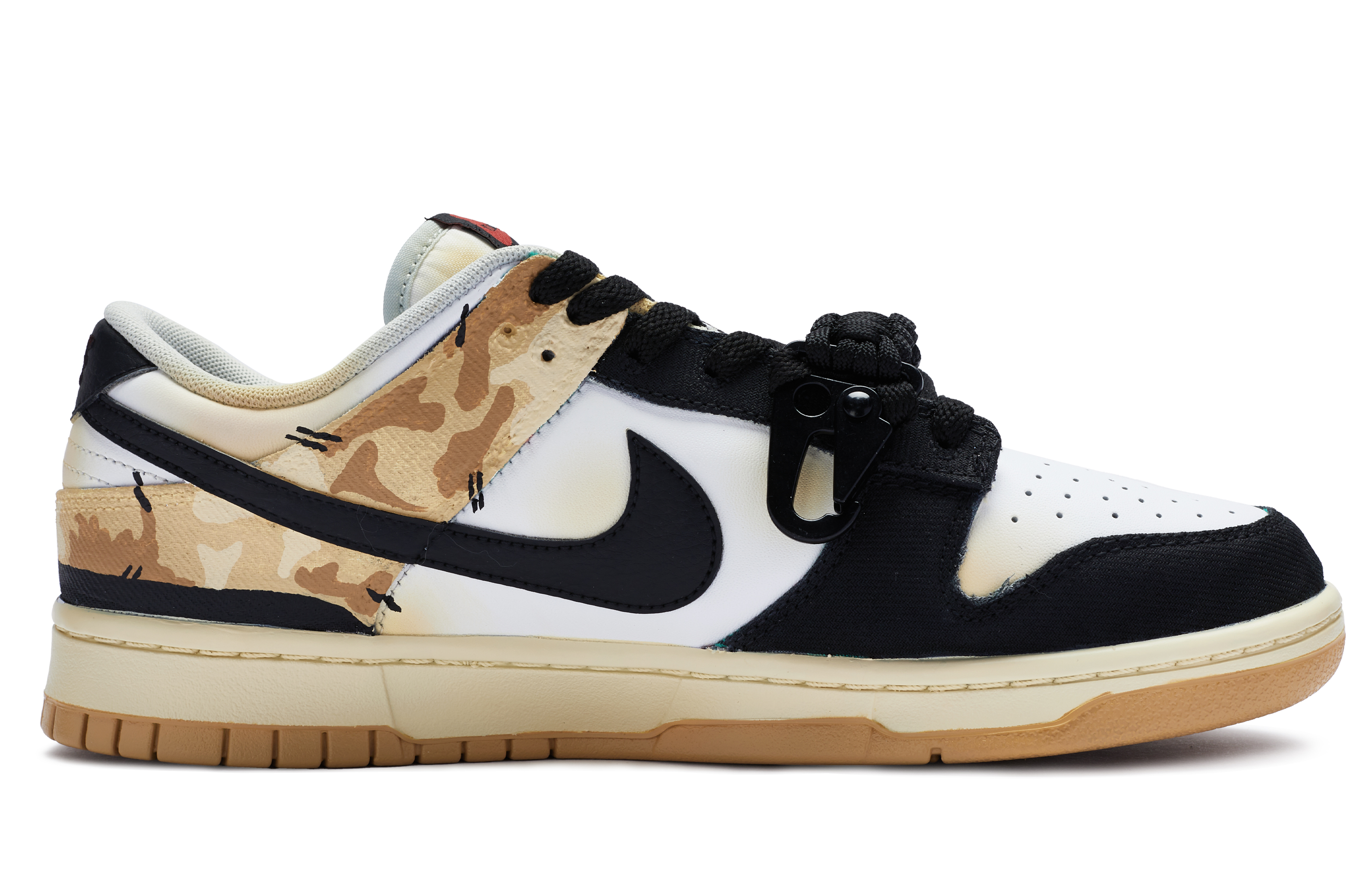 Order Nike Dunk Rendah 'Lukisan Tangan Camo Lumpur Bergradasi' DV0827-100-444422