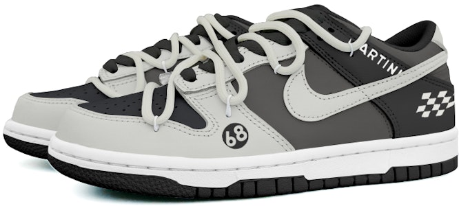 Nike Dunk Low 'Nightwalker Hitam Abu-abu' FD1232-001-458430 Lookbook Nike Dunk Low 'Nightwalker Hitam Abu-abu' FD1232-001-458430