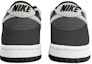Shop 【客製球鞋】 Nike Dunk Low 夜行者 黑灰 潮流 百搭 解構鞋帶 經典休閒 防滑耐磨 低筒 板鞋 GS 深灰色