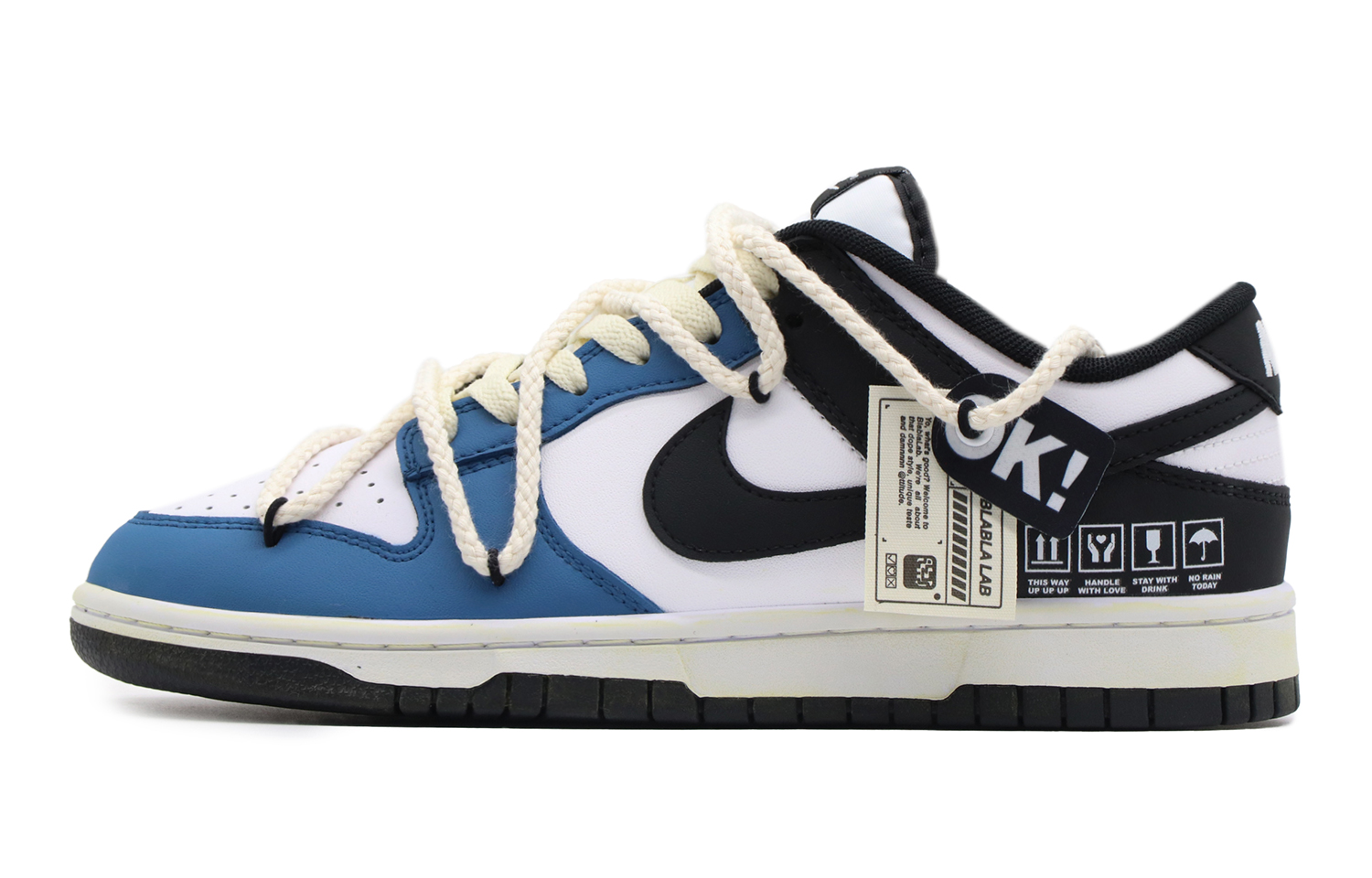 Buy Nike Dunk Low 'Obsidian Hemp' Lelaki Perempuan Sneaker CW1590-100-486354