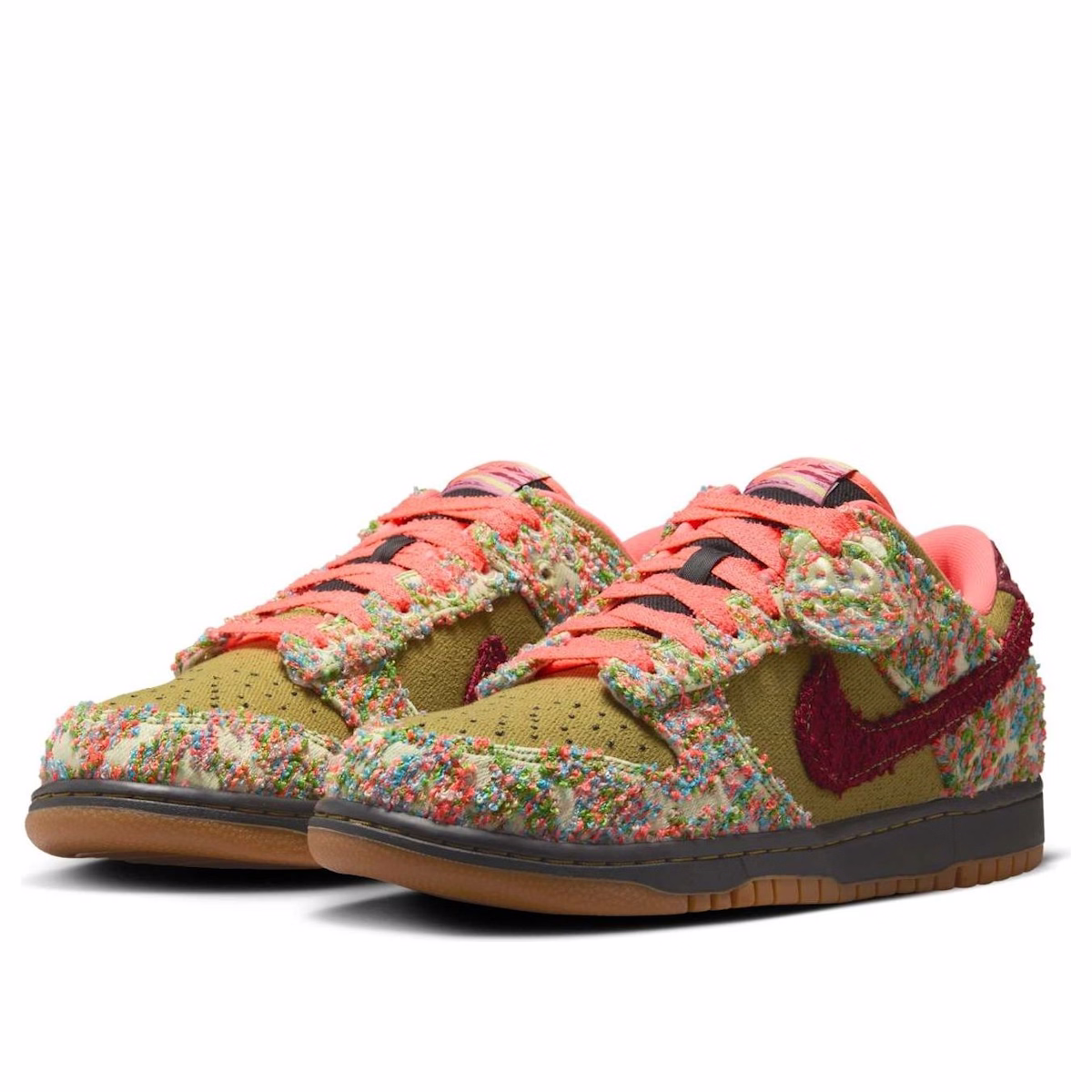 Nike Dunk Low 'Panda-Monium Pack - Green Curry Multi-Color'