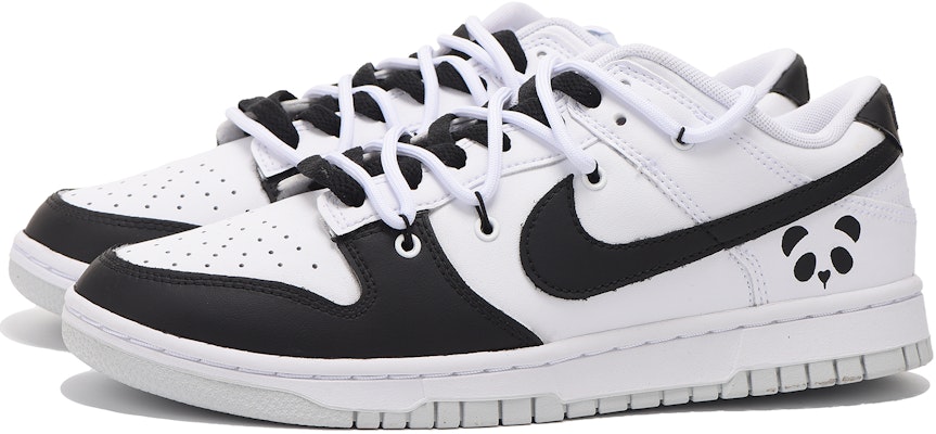 【定制球鞋】Nike Dunk Low 栗子 熊貓 禮盒 解構 高街 舒適 百搭 低幫 板鞋 GS 黑白 Shop 【定制球鞋】Nike Dunk Low 栗子 熊貓 禮盒 解構 高街 舒適 百搭 低幫 板鞋 GS 黑白