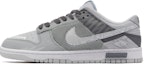Order 【客製球鞋】Nike Dunk Low 熊猫惡作劇 宇宙探索 天體 潮流百搭 低筒 帆布鞋 男款 灰白