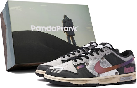 【客製化球鞋】Nike Dunk Low 熊貓惡作劇 宇宙探索 充能 潮流復古 百搭 防滑耐磨 低筒 板鞋 男款 黑紫 Buy 【客製化球鞋】Nike Dunk Low 熊貓惡作劇 宇宙探索 充能 潮流復古 百搭 防滑耐磨 低筒 板鞋 男款 黑紫