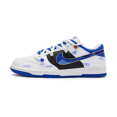 Nike Dunk Low 'Peacock Blue-White Dotting'
