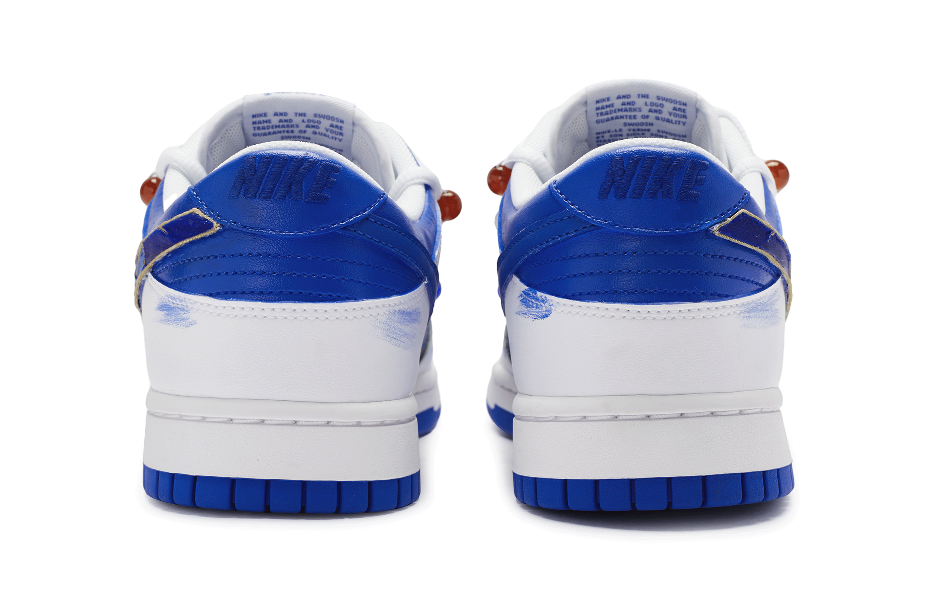 Shop Nike Dunk Low 'Biru Merak-Titik Putih' DV0831-104-484891