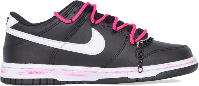 【定製球鞋】Nike Dunk Low 迷幻蝴蝶 少女感 螢光 漸變 做舊 塗鴉 百搭 禮盒 低幫 板鞋 GS 黑粉 Lookbook 【定製球鞋】Nike Dunk Low 迷幻蝴蝶 少女感 螢光 漸變 做舊 塗鴉 百搭 禮盒 低幫 板鞋 GS 黑粉