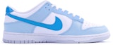 Order 【定製球鞋】 Nike Dunk Low Pure Platinum 藍色蜜語 夢幻 少女 情侶 防滑減震耐磨 低筒 板鞋 男款 白藍