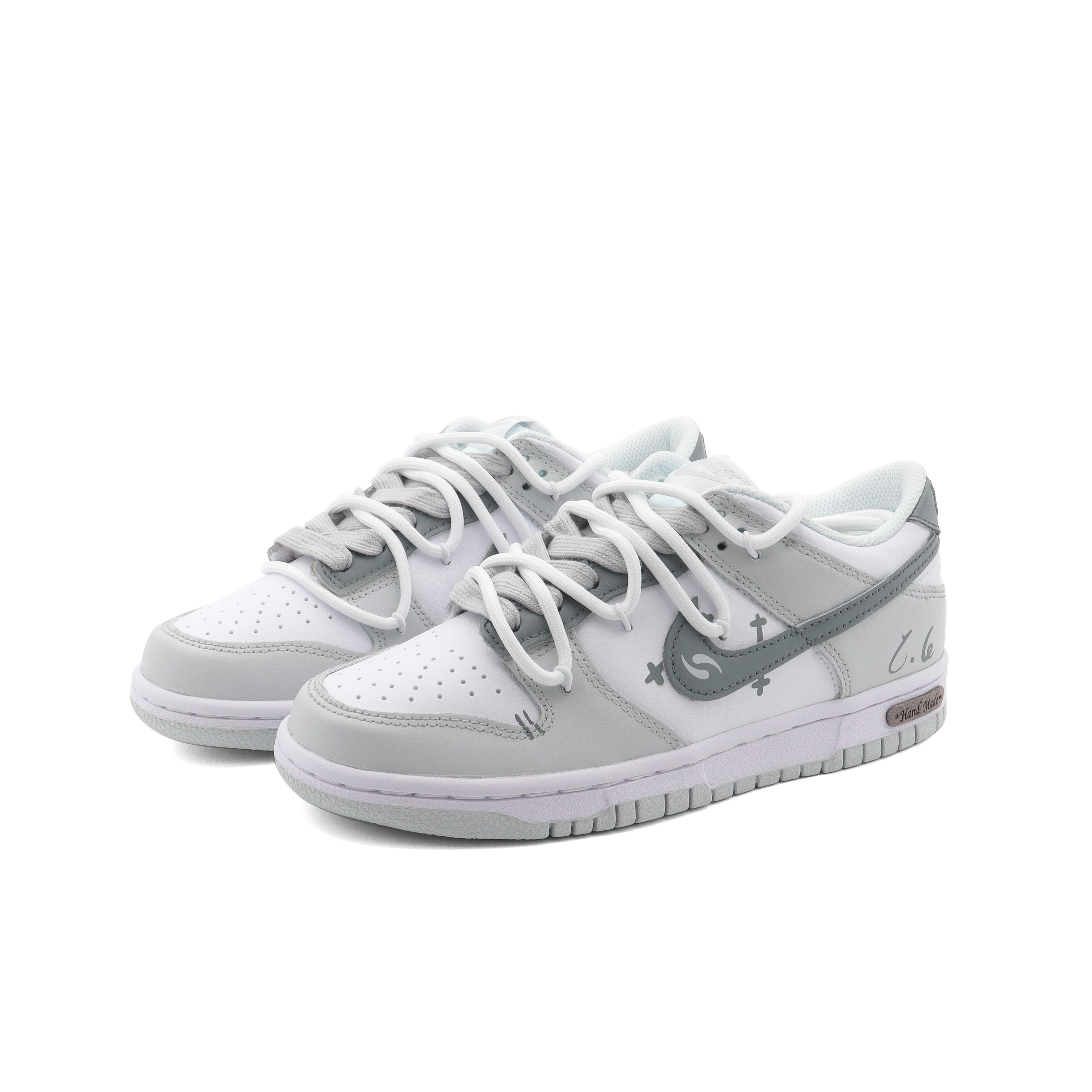 Lookbook Nike Dunk Low 'Pure Platinum Coconut' Pria/Wanita DV0831-101-481252