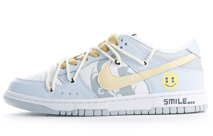 Buy Nike Dunk Low 'Platinum Biru Kuning Grafiti' DV0831-101-453093