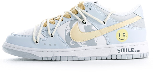 Nike Dunk Low 'Platinum Biru Kuning Grafiti' DV0831-101-453093 Buy Nike Dunk Low 'Platinum Biru Kuning Grafiti' DV0831-101-453093