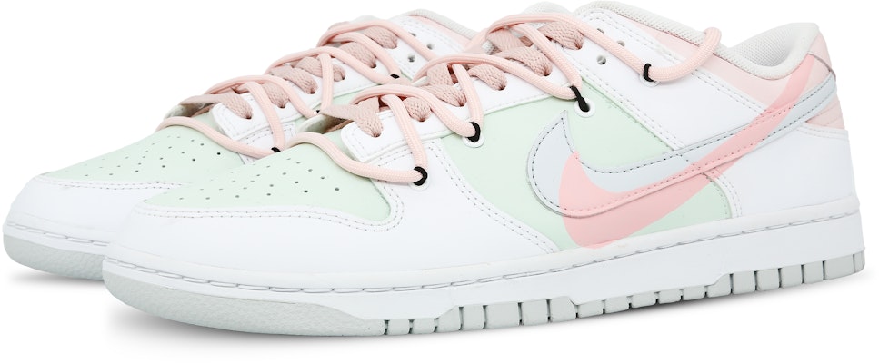 Nike Dunk Low 'Pure Platinum White Pink' Lookbook Nike Dunk Low 'Pure Platinum White Pink'