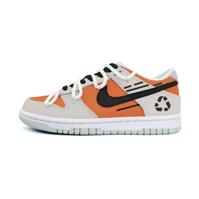 Nike Dunk Low 'Recycled Grey Orange'