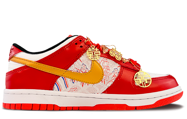 Order 나이키 덩크 로우 '레드 골드 웨딩' (Nike Dunk Low '레드 골드 웨딩') DH9765-103-481256