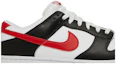 Lookbook Nike Dunk Low 'Panda con Swoosh Rojo' FB3354-001