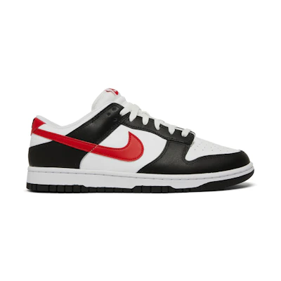 Nike Dunk Low 'Red Swoosh Panda'