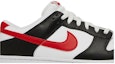 Order Nike Dunk Low 'Panda con Swoosh Rojo' FB3354-001