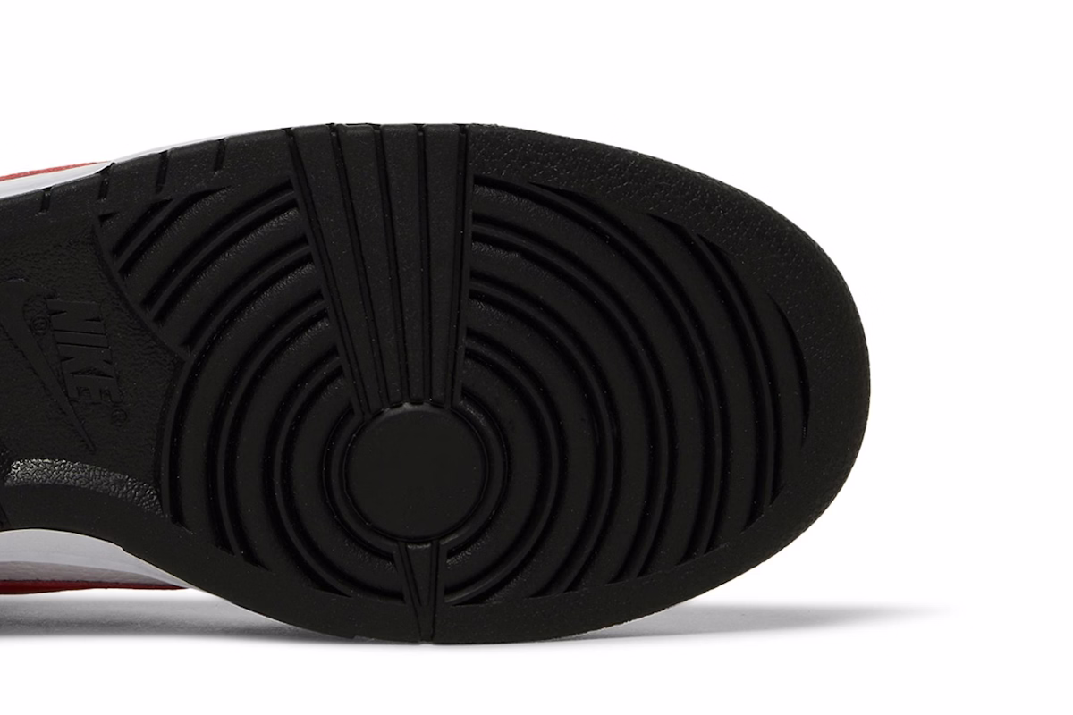 Nike Dunk Low 'Red Swoosh Panda' FB3354-001