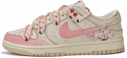 Nike Dunk Low 'Sakura Gradient Embroidery' DV0834-100-474234 Nike Dunk Low 'Sakura Gradient Embroidery' DV0834-100-474234