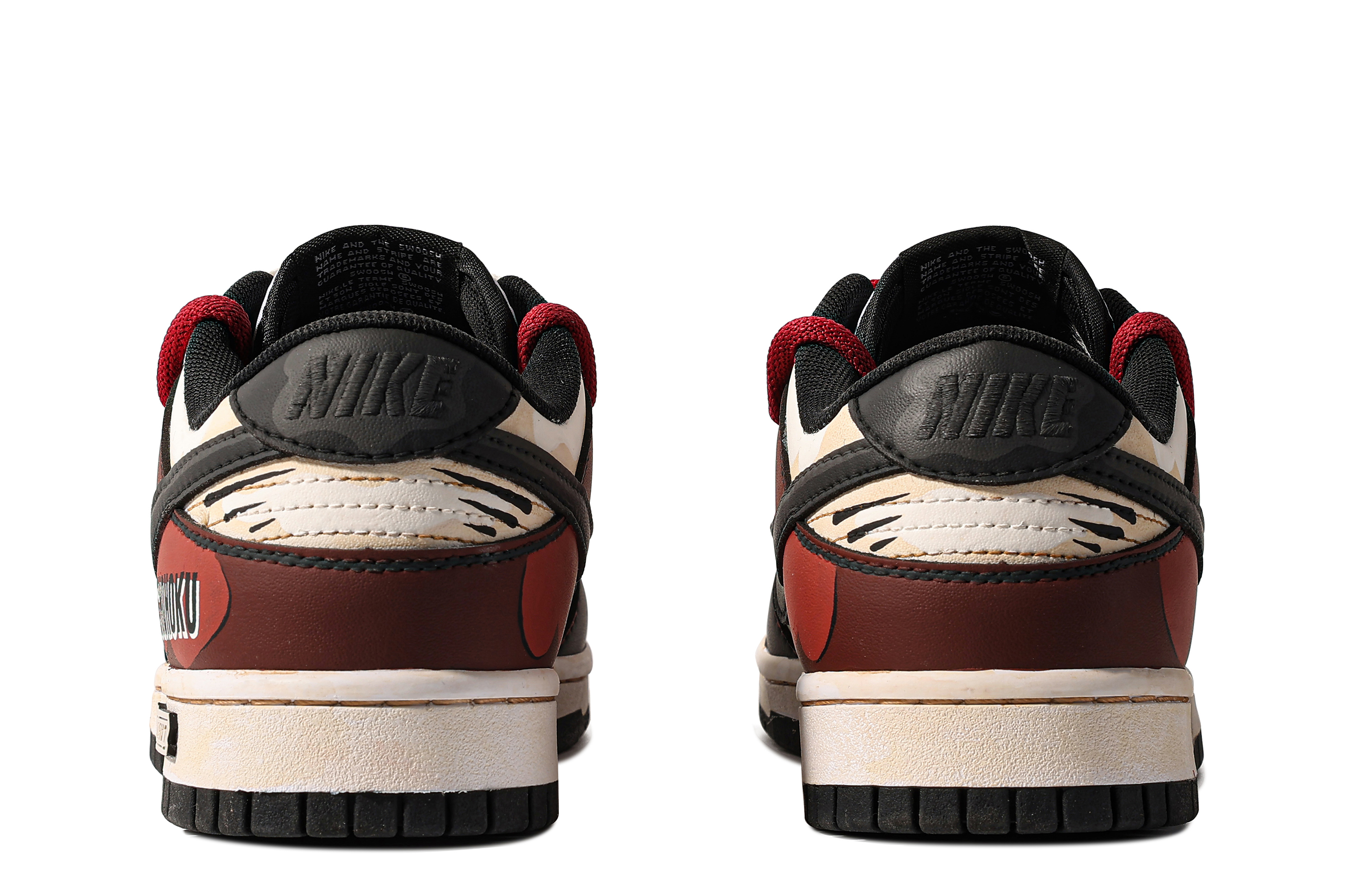 Nike Dunk Low 'SHOHOKU Black Red' 圖 5