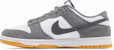 Nike Dunk Low 'Smoke Grey Gum' - Kelabu Asap dengan Tapak Gum FV0389-100