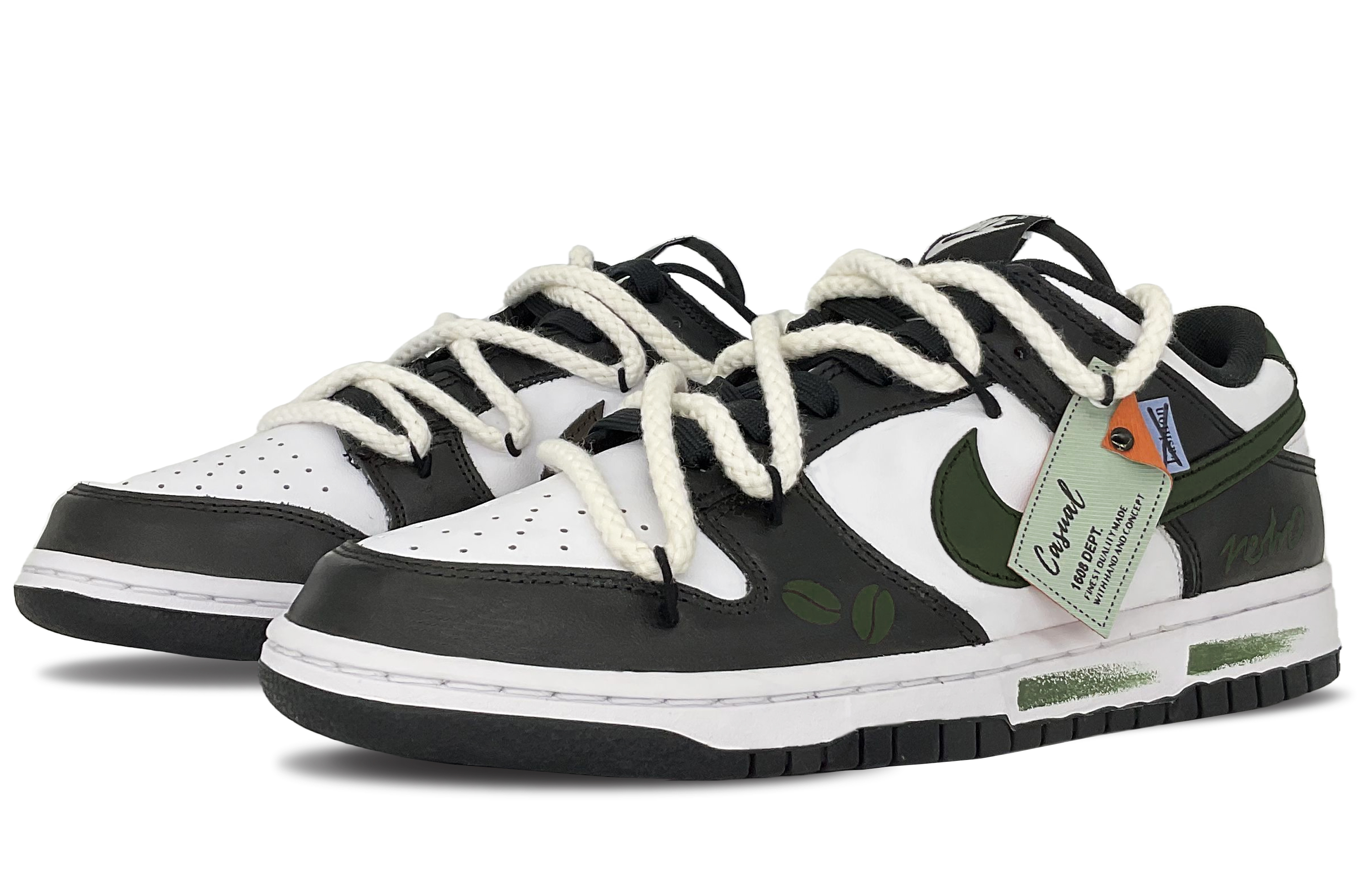 Lookbook Nike Dunk Low 'Retro Urbano Negro Verde' CW1590-100-458472