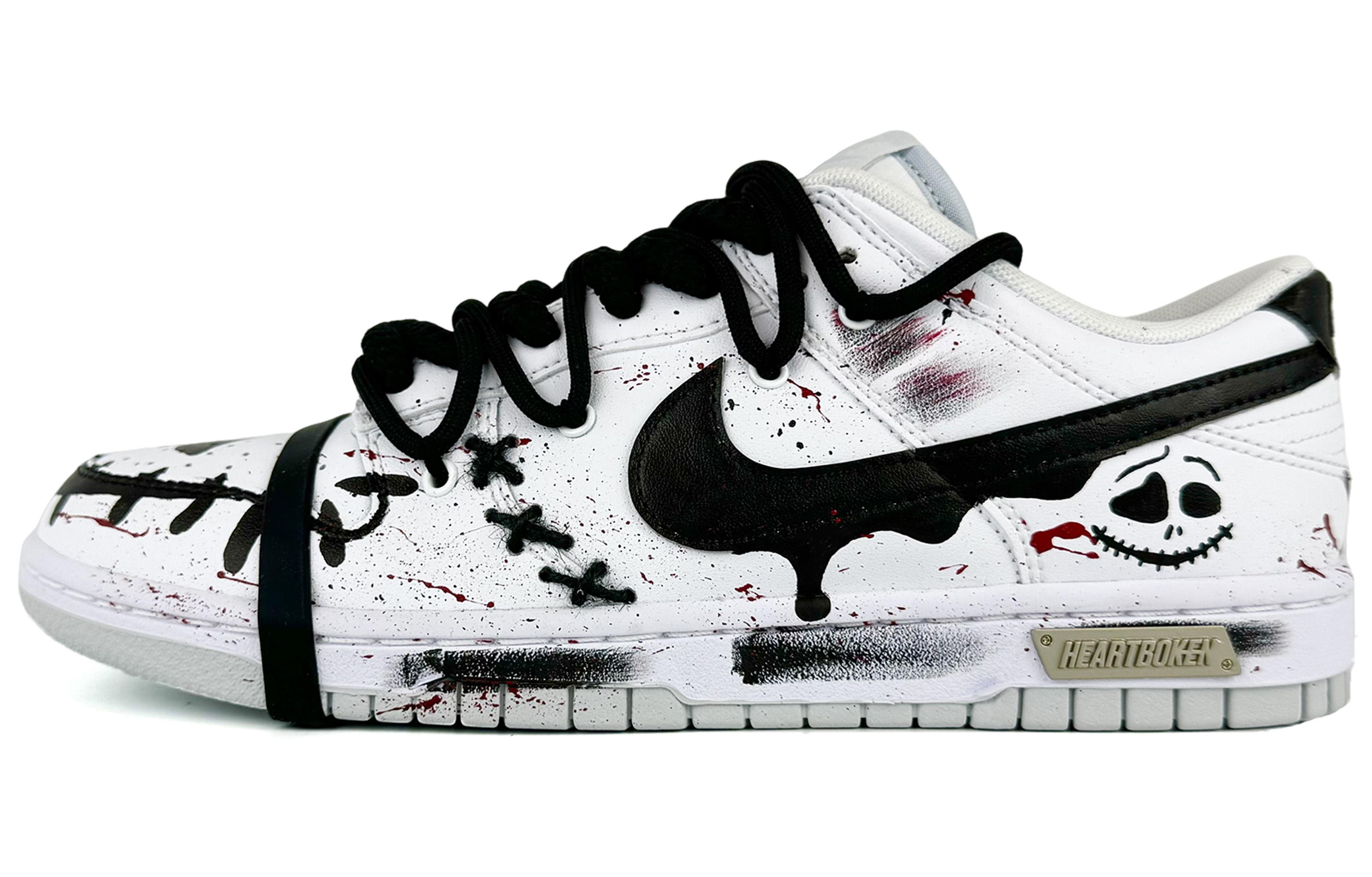 Nike Dunk Low &#x27;Sui Xin Halloween White Skull Deconstruct&#x27; DV0831-101-485057