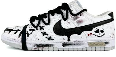 Nike Dunk Low 'Sui Xin Halloween White Skull Deconstruct' DV0831-101-485057 Nike Dunk Low 'Sui Xin Halloween White Skull Deconstruct' DV0831-101-485057
