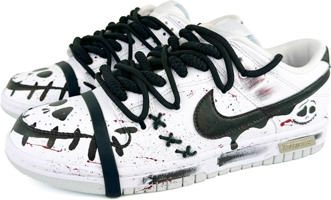 Nike Dunk Low 'Sui Xin Halloween White Skull Deconstruct' DV0831-101-485057 Lookbook Nike Dunk Low 'Sui Xin Halloween White Skull Deconstruct' DV0831-101-485057