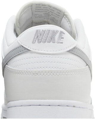 Nike Dunk Low 'Summit White Light Smoke Grey' DV0831-106 Sizing Nike Dunk Low 'Summit White Light Smoke Grey' DV0831-106