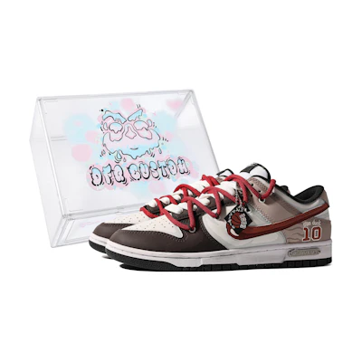 Nike Dunk Low 'Surpass Puppet Black Red'