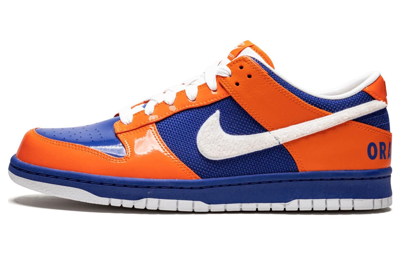 Buy 耐吉Dunk Low 百搭舒适簡約 平衡輕便 低幫 板鞋 男款 橙藍