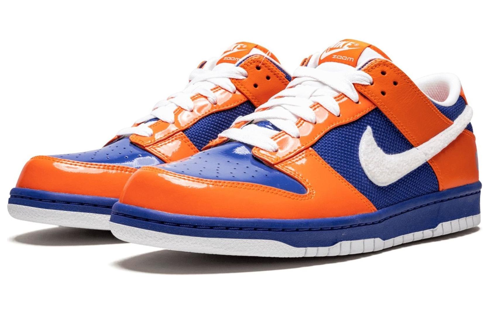 Lookbook 耐吉Dunk Low 百搭舒适簡約 平衡輕便 低幫 板鞋 男款 橙藍