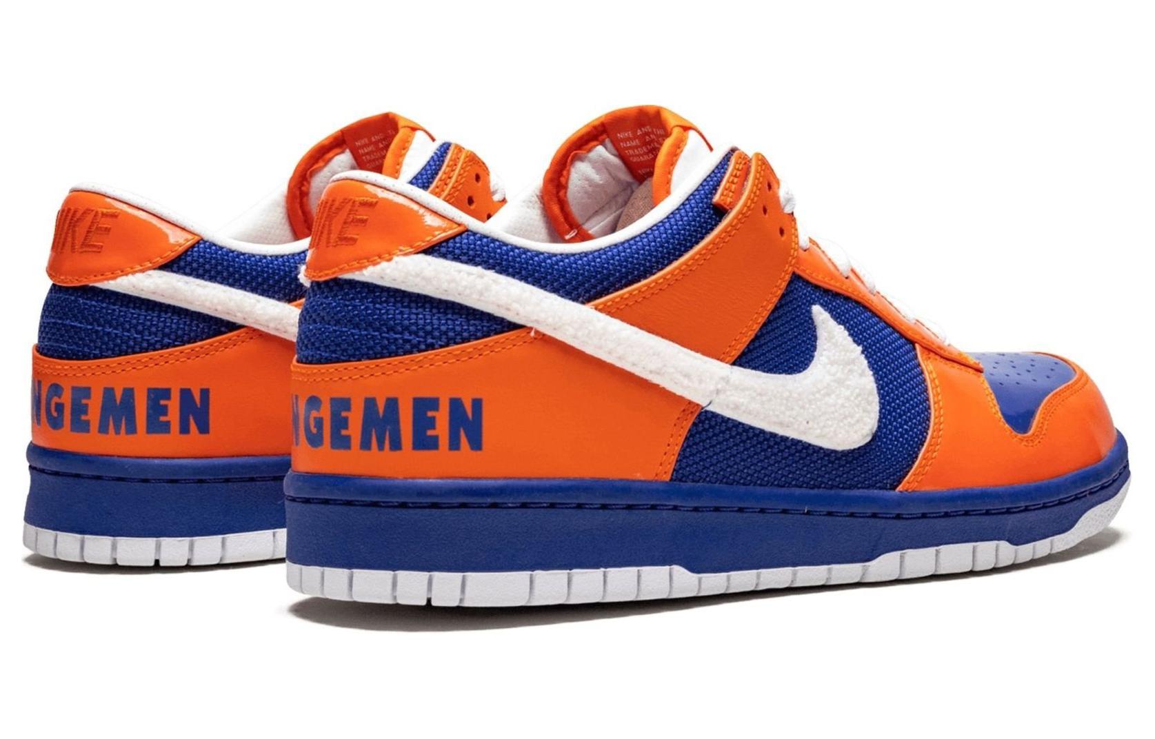 Shop 耐吉Dunk Low 百搭舒适簡約 平衡輕便 低幫 板鞋 男款 橙藍