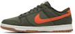 Nike Dunk Low 'Toasty - Sequoia' Lelaki Kasual Sneakers. DD3358-300
