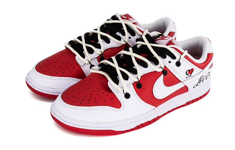 Lookbook Nike Dunk Low 'University Red Love Note' Cinta Universiti Merah CW1590-600(TeamNine-DUNK007)
