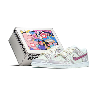 Nike Dunk Low 'Valentine's Day Deconstructed Laces'