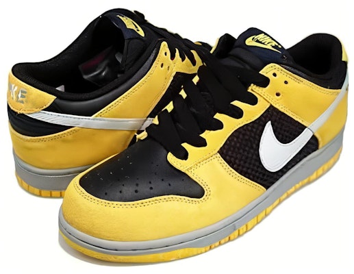 나이키 덩크 로우 '바시티 메이즈' 🏀💛 318019-001 Lookbook 나이키 덩크 로우 '바시티 메이즈' 🏀💛 318019-001