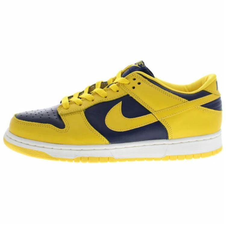 Nike Dunk Low 'Varsity Maize/Midnight Navy' 630358-741