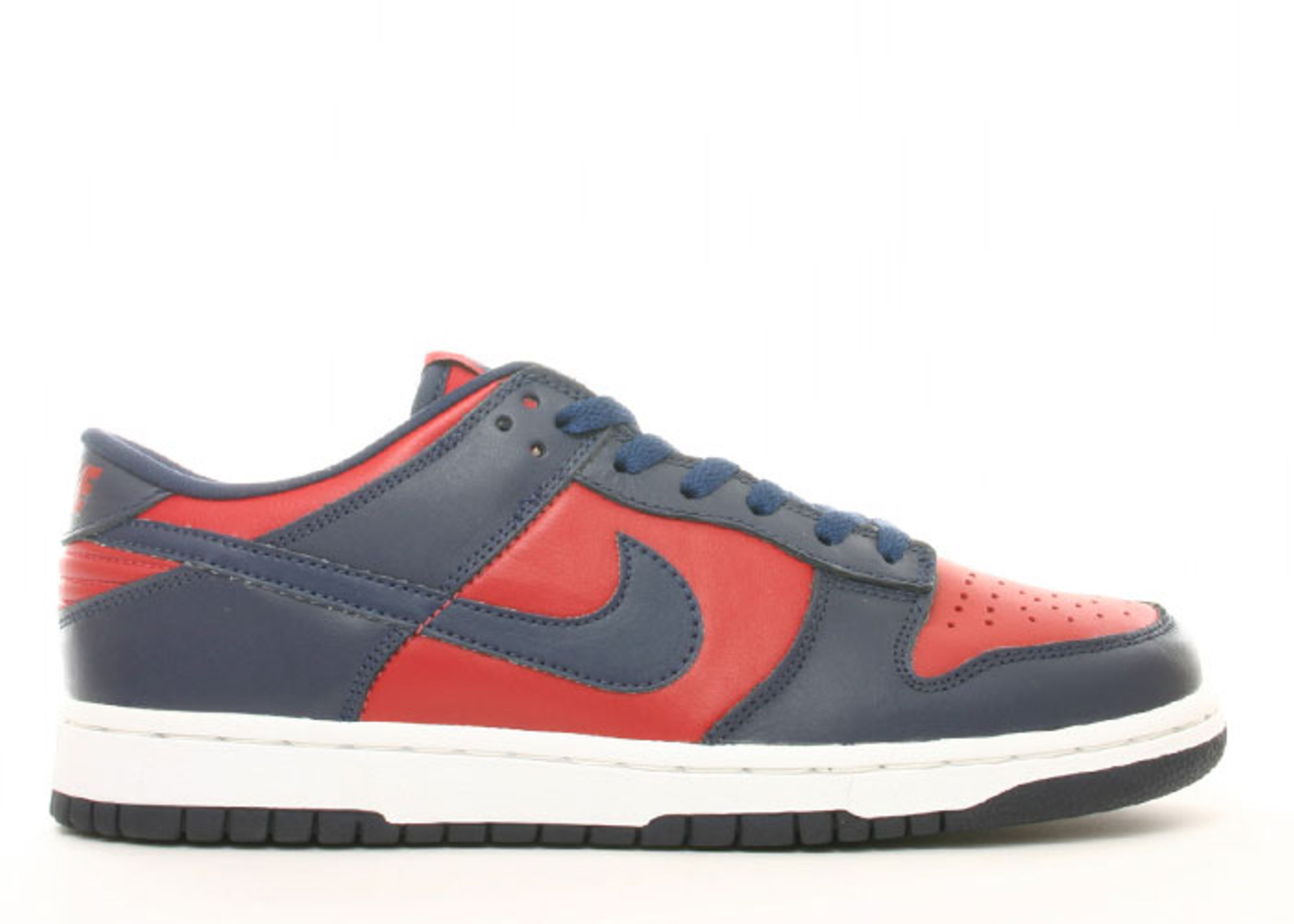 Buy Nike Dunk Low 'Rojo Varsity/Azul Marino Medianoche Blanco' 630358-641