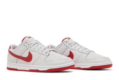 Nike Dunk Low 'Vast Grey Varsity Red'