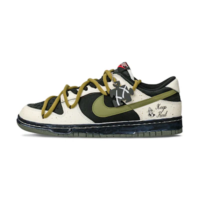 Nike Dunk Low 'West Coast Hip Hop Dirty Splatter Deconstructed'
